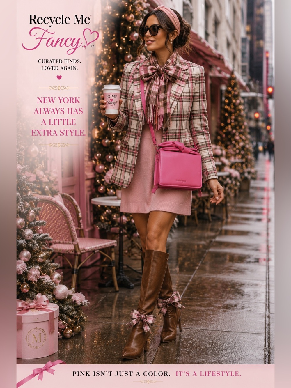 Nanette Lepore Pink Bow Crossbody Bag | Feminine Statement Handbag |